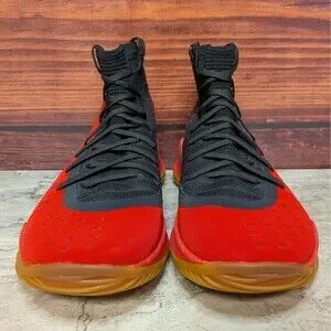Under Armour Curry 4 Men\'s 11 Red Rogue Black Gum Basketball Shoes 1298306-603 Buy Under Armour Curry 4  main image 2